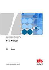 Huawei SUN2000-3-10KTL-M1 User Manual