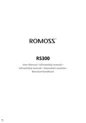 Romoss RS300 User Manual