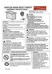 Backyard Creations 272-2189 Assembly Instructions Manual