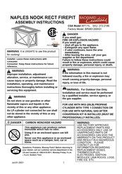 Backyard Creations WT17IL Assembly Instructions Manual