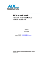 PLX Technology PEX 8114RDK-R Hardware Reference Manual