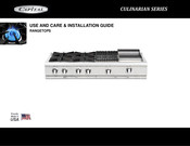 Capital Culinarian CGRT484BG-L Use And Care & Installation Manual