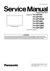 Panasonic TH-42PV8MR Service Manual