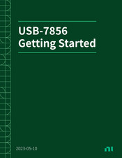 National Instruments USB-7856 Getting Started