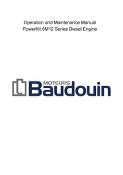 Baudouin PowerKit 6M12 Series Operation And Maintenance Manual