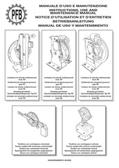 PFB R3 Instruction, Use And Maintenance Manual