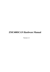 Zmotion ZMC408SCAN Hardware Manual