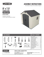 Lifetime 60396 Assembly Instructions Manual