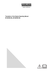 Kärcher ID 30/30 Afc Translation Of The Original Operating Manual