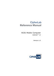 CipherLab RS36 Reference Manual