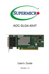 Supermicro AOC-SLG4-4X4T User Manual