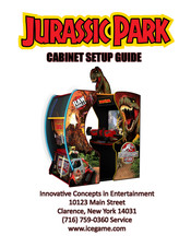 I.C.E JURASSIC PARK ARCADE Setup Manual