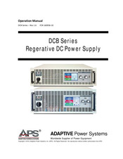 APS DCB1500-30HP Operation Manual