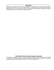 TransTel Communications TD-824i Installation And Programming Manual