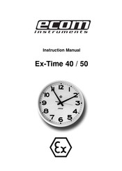 Ecom Instruments Ex-Time 50 Instruction Manual