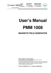 NARDA PMM 1008 User Manual