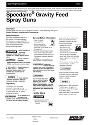 Speedaire 4XP65J Operating Instructions Manual