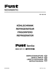 FUST KS 158.1-IB Instruction Book