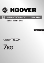 Hoover VTV 57NC Instruction Book