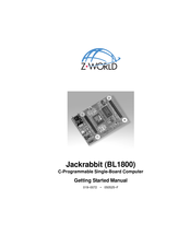 Z-World Jackrabbit Getting Started Manual
