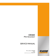Case Construction CX26C Service Manual