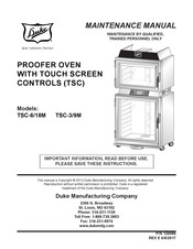 Duke TSC-6/18M Maintenance Manual