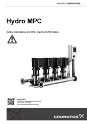 Grundfos HYDRO MPC Instructions Manual