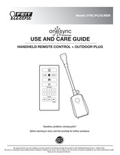 Feit Electric SYNC/PLUG/REM Use And Care Manual