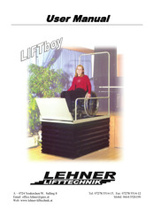 Lehner Lifttechnik LIFTboy User Manual