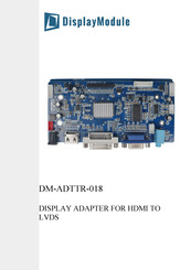 DisplayModule DM-ADTTR-018 Manual