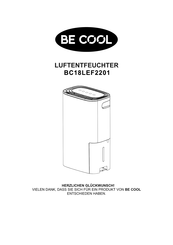 Be Cool BC18LEF2201 Instructions Manual