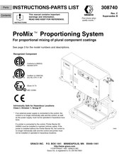 Graco ProMix 239738 Instructions Manual