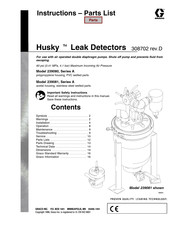 Graco Husky A Series Instructions Manual