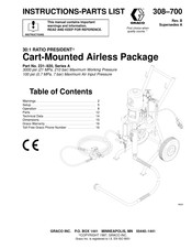 Graco PRESIDENT 231-920 Instructions Manual