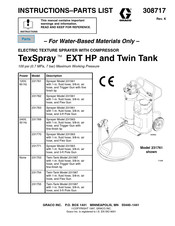 Graco TexSpray EXT HP Instructions Manual