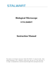 Stalwart STM-2040B/T Instruction Manual