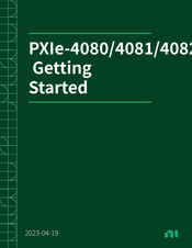 NI PXIe-4081 Getting Started