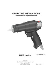 dynatec HiFIT HFM 21R1-S Operating Instructions Manual