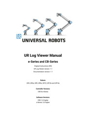 Universal Robots Log Viewer e Series Original Instructions Manual