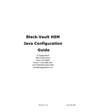 Engage Black BlackVault HSM Configuration Manual