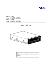 NEC N8151-144 User Manual
