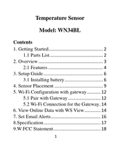 ECOWITT WN34BL User Manual