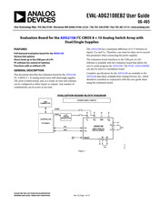 Analog Devices EVAL-ADG2108EBZ User Manual
