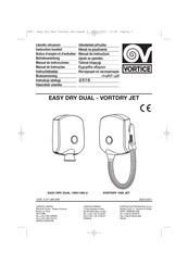 Vortice EASY DRY DUAL 1300A Instruction Booklet