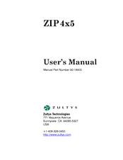 Zultys 90-05401 User Manual