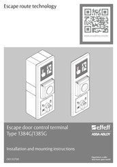 Assa Abloy effeff 1384G Installation And Mounting Instructions