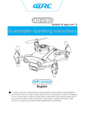 4DRC 4D-V30 Operating Instructions Manual