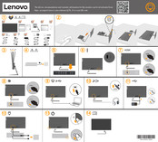 Lenovo Q27h-10 Quick Start Manual