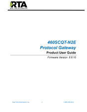 RTA 460SCQT-N2E Product User Manual