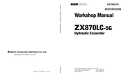 Hitachi ZX870LC-5G Workshop Manual